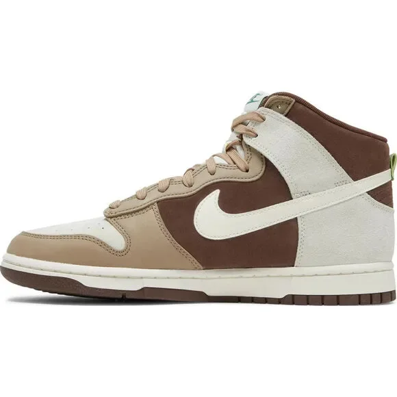 Nike Dunk High Light Chocolate Size 9M New RB
